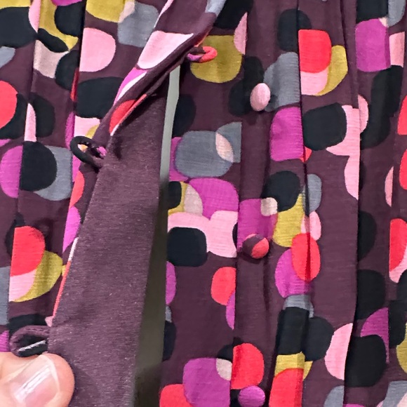 Boden Colorful Polka Dot Dress - Picture 11 of 12